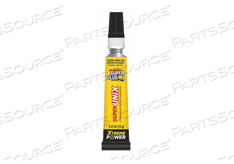 INSTANT ADHESIVE 10G TUBE CLEAR by Super Glue INSTANT ADHESIVE 10G TUBE CLEAR by Super Glue