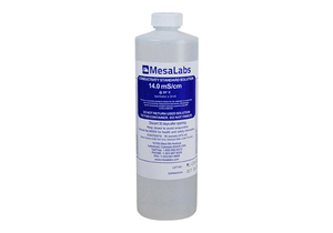 CONDUCTIVITY / TDS CALIBRATOR SOLUTION: 14.0 MS/CM 1 PINT, 16 OZ (7865PPM) by Mesa Laboratories, Inc.