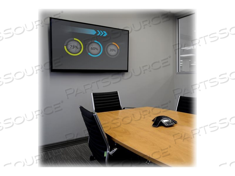 SAVE SPACE BY MOUNTING A TELEVISION TO YOUR WALL WITH EASY +15 / -15 DEGREE TILT by StarTech.com Ltd.