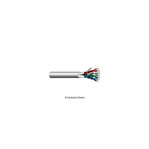 22AWG 4C STRANDED SHIELDED CONTROL CABLE PLENUM (CMP) 1,000 FT. BOX WHITE by Convergent Connectivity Technology