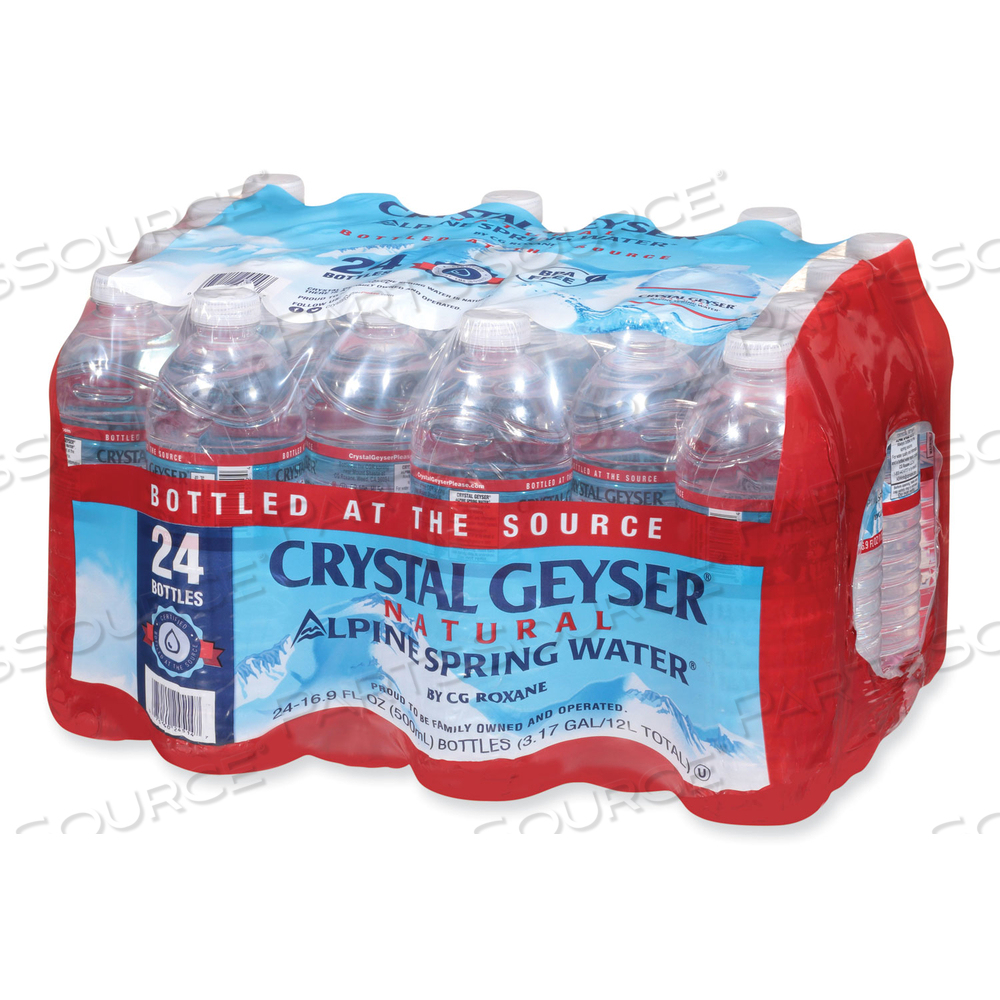 NATURAL ALPINE SPRING WATER, 16.9 OZ BOTTLE by Crystal Geyser