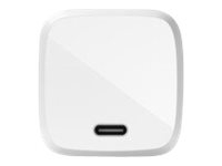 BOOST CHARGE, POWER ADAPTER, 30 WATT, FAST CHARGE, PD (USB-C), WHITE, FOR APPLE IPAD/IPHONE/IPOD (LIGHTNING) by Belkin BOOST CHARGE, POWER ADAPTER, 30 WATT, FAST CHARGE, PD (USB-C), WHITE, FOR APPLE IPAD/IPHONE/IPOD (LIGHTNING) by Belkin