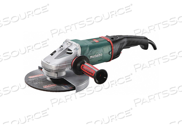 ANGLE GRINDER 9'' 15 A 6600 RPM 120VAC by Metabo ANGLE GRINDER 9'' 15 A 6600 RPM 120VAC by Metabo