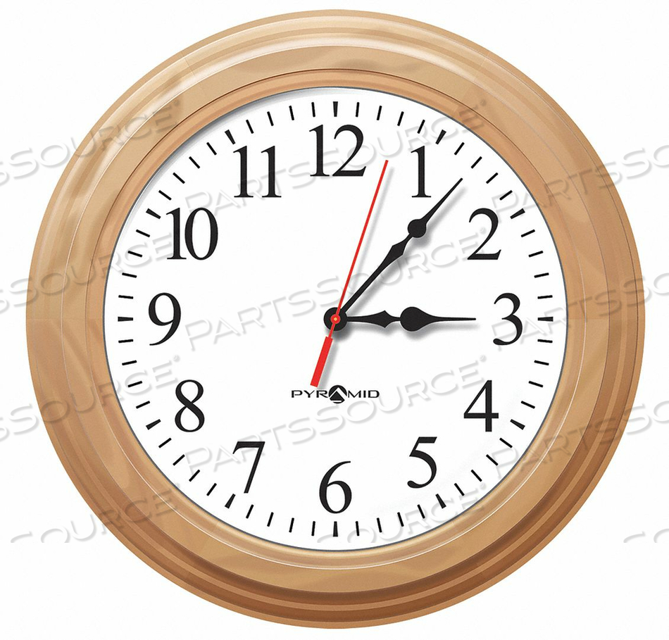 WALL CLOCK ANALOG BATTERY by Pyramid WALL CLOCK ANALOG BATTERY by Pyramid