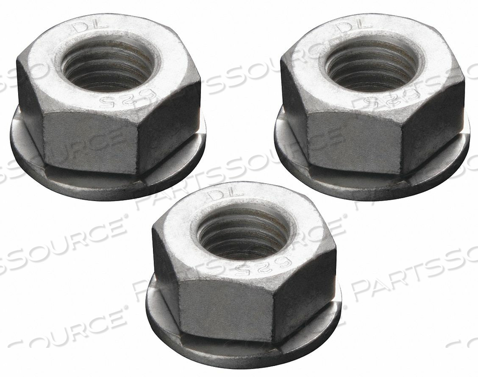 LOCK NUT 3/4-10 GR 8 ST BLACK OXIDE PK20 by Disc-Lock