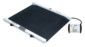 WHEELCHAIR SCALE, PORTABLE, DIGITAL, 1000 LB X 0.2 LB, 36 WD X 2.2 HT X 36 DP IN PLATOFROM by Detecto Scale / Cardinal Scale