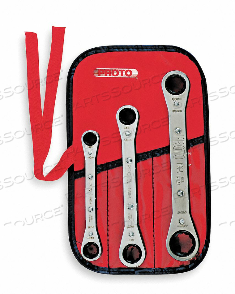 BOX END WRENCH SET 3 PIECES 12 PTS by Proto BOX END WRENCH SET 3 PIECES 12 PTS by Proto