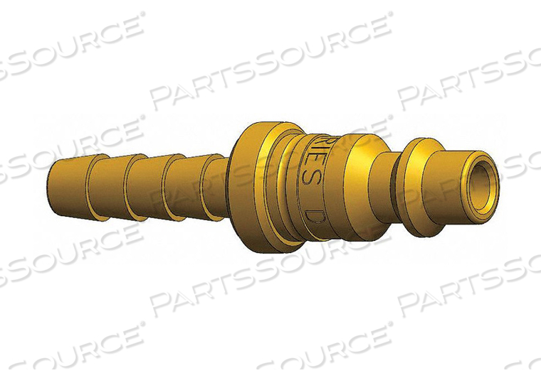 QUICK CONNECT PLUG 1/2 BODY 3/8 BARB by Dixon Valve and Coupling