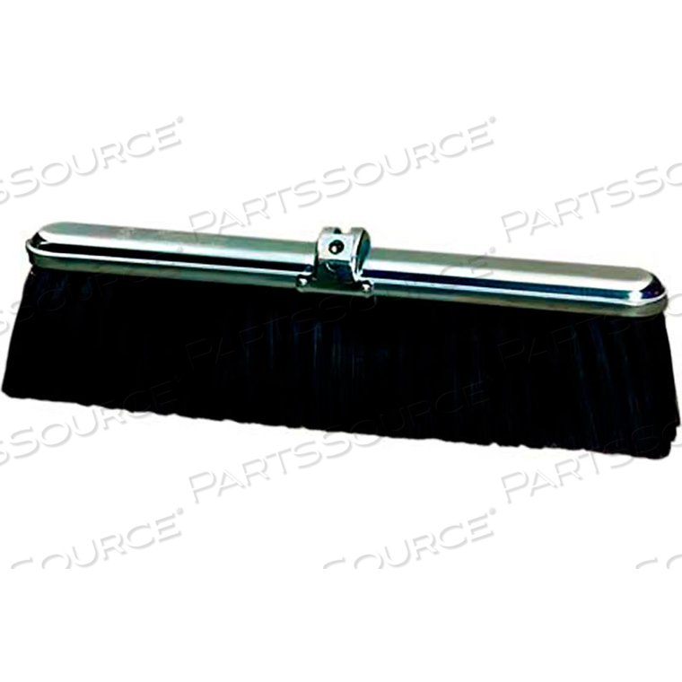 MILWAUKEE DUSTLESS 18"W PUSH BROOM HEAD WITH HEAVY-DUTY POLYPROPYLENE BRISTLES AND STEEL FRAME by Gordon Brush Mfg. Co., Inc.