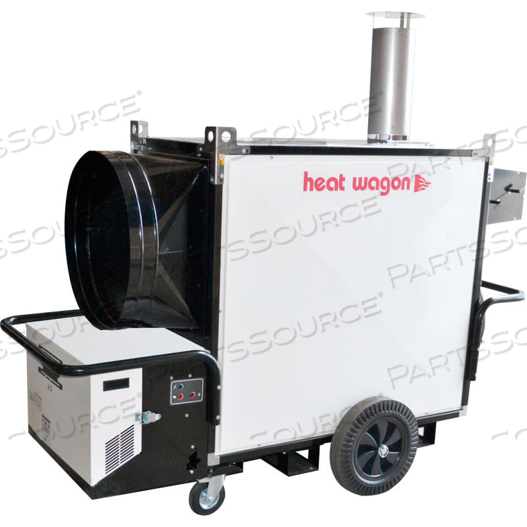 INDIRECT FIRED OIL HEATER - 600K BTU 120V DUCTABLE by Heat Wagon INDIRECT FIRED OIL HEATER - 600K BTU 120V DUCTABLE by Heat Wagon