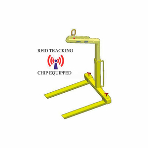 ADJUSTABLE PALLET LIFTER - 4000 LB. CAPACITY by Machining & Welding By Olsen, Inc.