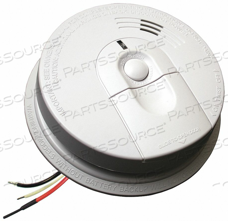 SMOKE ALARM IONIZATION 120VAC 9V 