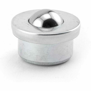 5/8" CARBON STEEL MACHINED DROP-IN BALL TRANSFER by Hudson Bearings LLC