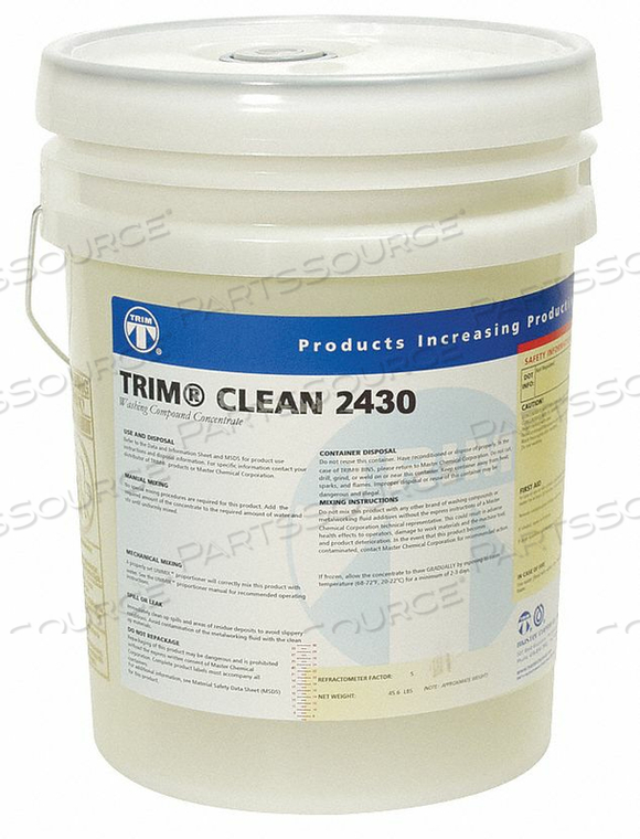 GENERAL PURPOSE CLEANERS SIZE 5 GAL. by Master Chemical