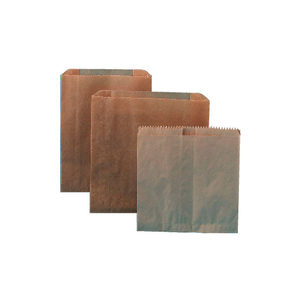 KRAFT WAXED SANITARY NAPKIN PAPER LINERS FOR FLOOR RECEPTACLES 8" X 7" X 8", 500/CASE by Hospital Specialty Company