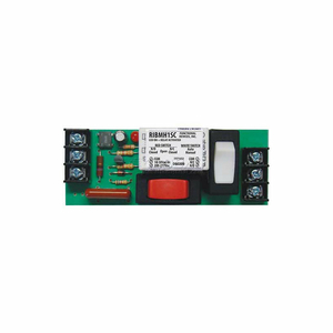 TRACK MOUNT RELAY / 4" / 15A / SPDT / 10-30VAC / DC / 208-277VAC / OVERRIDE by RIB TRACK MOUNT RELAY / 4" / 15A / SPDT / 10-30VAC / DC / 208-277VAC / OVERRIDE by RIB