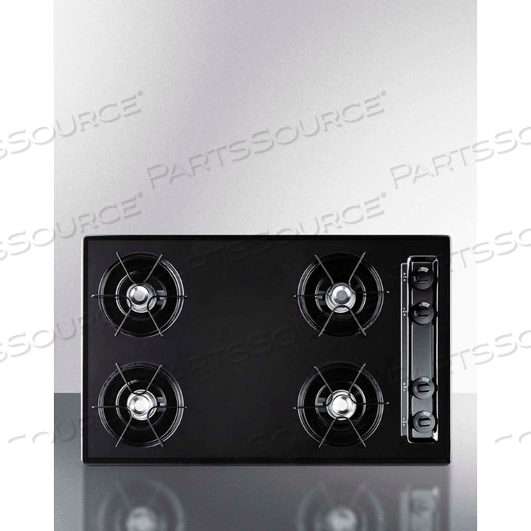 COOKTOP, ELECTRIC, 4 BURNERS, BATTERY START, BLACK, 20" X 29-3/4" X 3-3/4" by Summit Appliance (Div. of Felix Storch, Inc.) COOKTOP, ELECTRIC, 4 BURNERS, BATTERY START, BLACK, 20" X 29-3/4" X 3-3/4" by Summit Appliance (Div. of Felix Storch, Inc.)