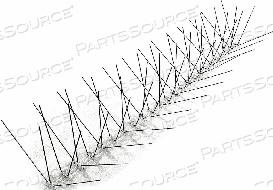 BIRD REPELLENT SPIKES 50 FT L by Bird-X BIRD REPELLENT SPIKES 50 FT L by Bird-X