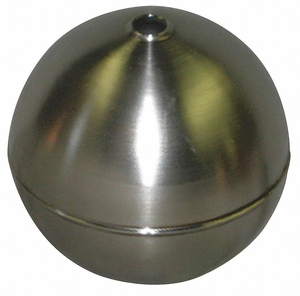 FLOAT BALL ROUND SS 2-1/2 IN by Naugatuck FLOAT BALL ROUND SS 2-1/2 IN by Naugatuck