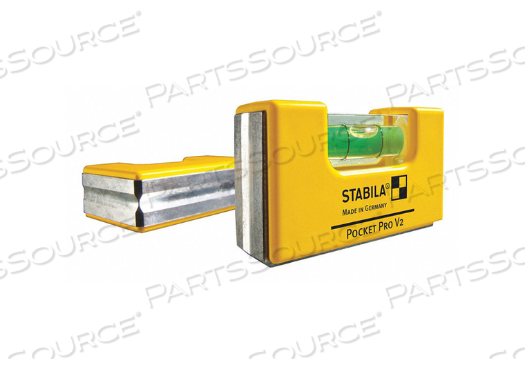 POCKET LEVEL ALUMINUM 2-1/2 IN L 1 VIAL by Stabila POCKET LEVEL ALUMINUM 2-1/2 IN L 1 VIAL by Stabila