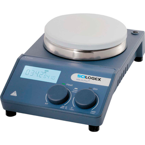 MS-H-PRO-PLUS LCD DIGITAL HOTPLATE STIRRER WITH CERAMIC PLATE, 86144201, 110V, 50/60HZ by Scilogex, LLC