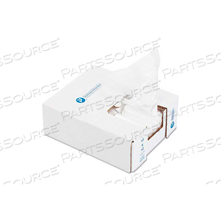 ICE BUCKET LINER 3-QUART 6" X 6" X 12" CLEAR .5 MIL - 1000 PACK by United Stationers Supply