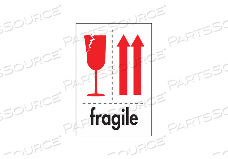 INSTRUCTIONAL LABEL CARE PK500 by Tapecase INSTRUCTIONAL LABEL CARE PK500 by Tapecase