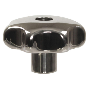 HAND KNOB, 7 POINT, STAINLESS STEEL, 3/8"-16 THREAD, 12 MM THREAD LG, 1.96 IN DIA by Approved Vendor HAND KNOB, 7 POINT, STAINLESS STEEL, 3/8"-16 THREAD, 12 MM THREAD LG, 1.96 IN DIA by Approved Vendor