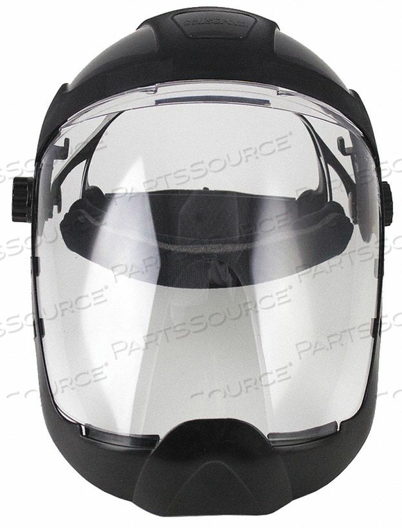 FACESHIELD ASSEMBLY CLEAR POLYCARBONATE 