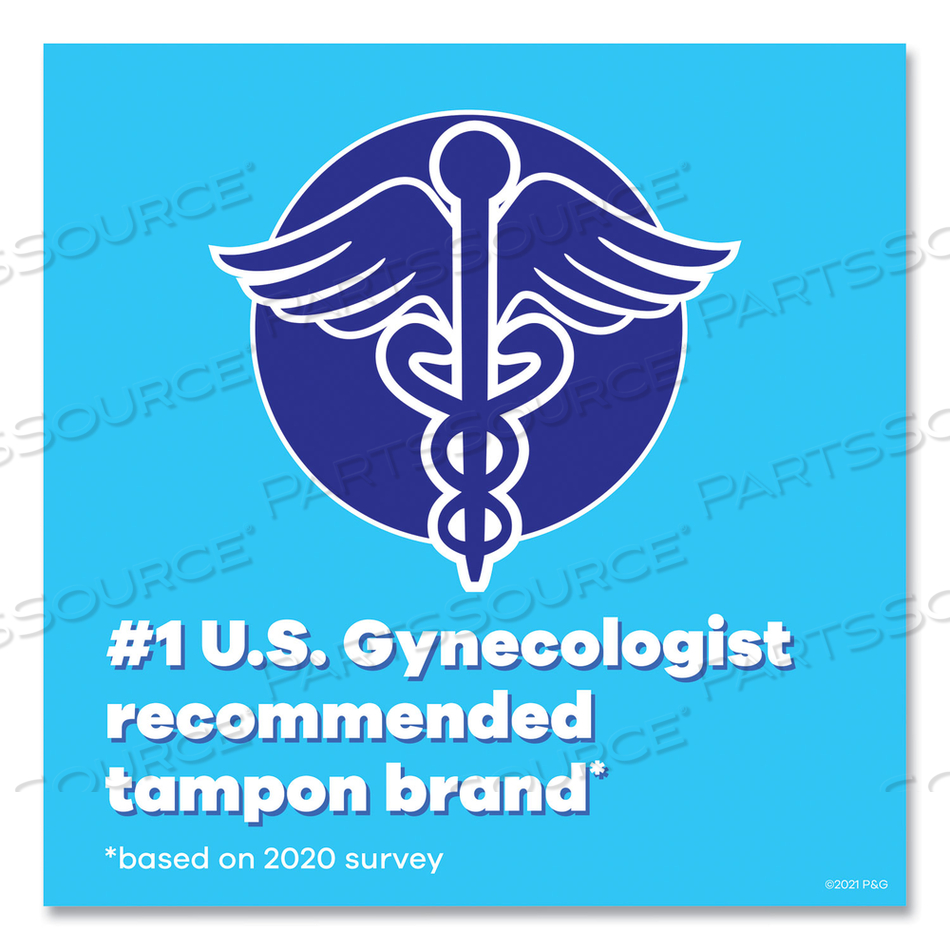 PEARL TAMPONS, REGULAR by Tampax