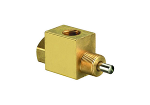 MINIATURE VALVE, 1/8 IN NPT, 400 LPM AT 50 PSI, 710 LPM AT 100 PSI FLOW, BRASS, 2 WAY, NC CONFIGURATION, 300 PSI, 32 TO 230 DEG F by Clippard