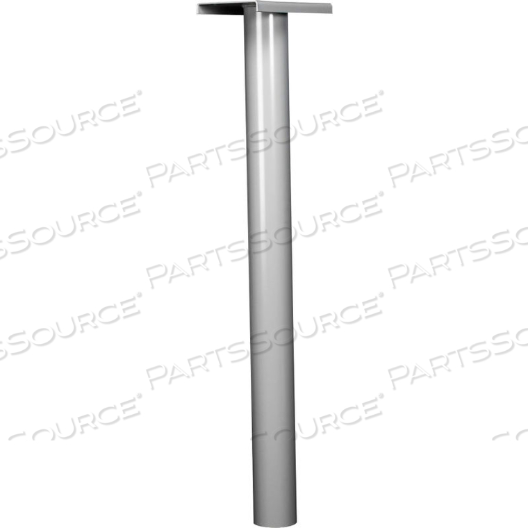 36" IN-GROUND STAINLESS POST FOR SUPREME 