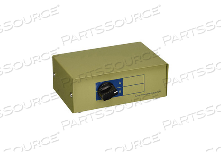 AB 2 WAY SWITCH BOX, BEIGE, BEIGE, 26 AWG, DB9 FEMALE PLUG CONNECTION, 1.25 LB by CableWholesale