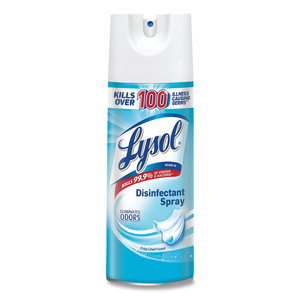 DISINFECTANT SPRAY, CRISP LINEN SCENT, 12.5 OZ AEROSOL SPRAY, 12/CARTON by Lysol