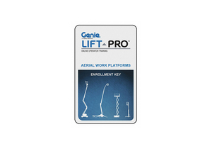 AERIAL WORK PLATFORM COURSE ACCESS CARD by Genie Lift