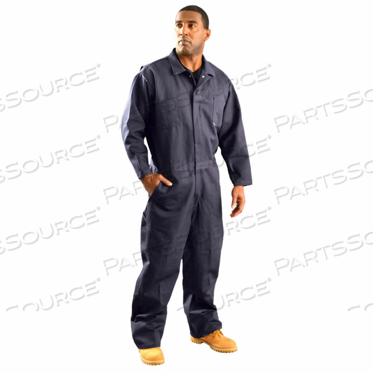 CLASSIC INDURA FLAME RESISTANT COVERALL NAVY, S 