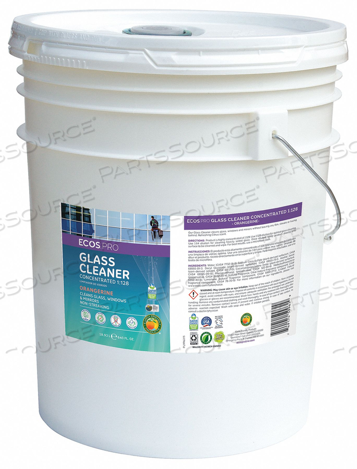 GLASS CLEANER PAIL 5 GAL. 