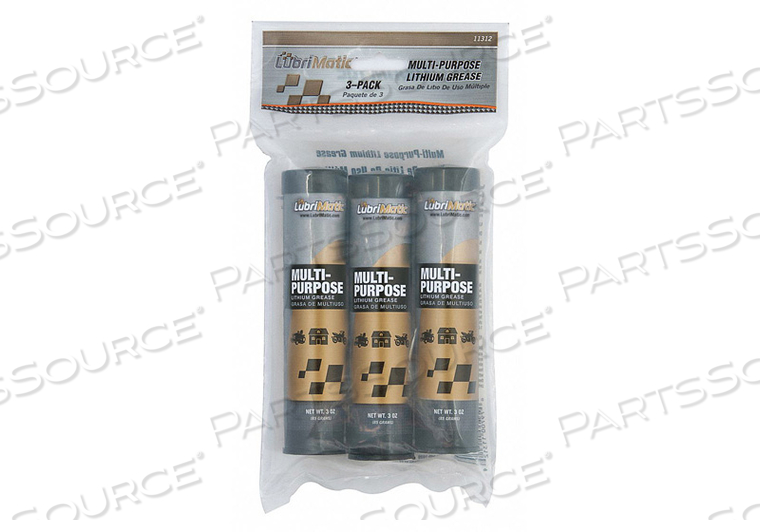 MULTIPURPOSE GREASE NLGI GRADE 1.5 PK3 by Plews-Lubrimatic MULTIPURPOSE GREASE NLGI GRADE 1.5 PK3 by Plews-Lubrimatic