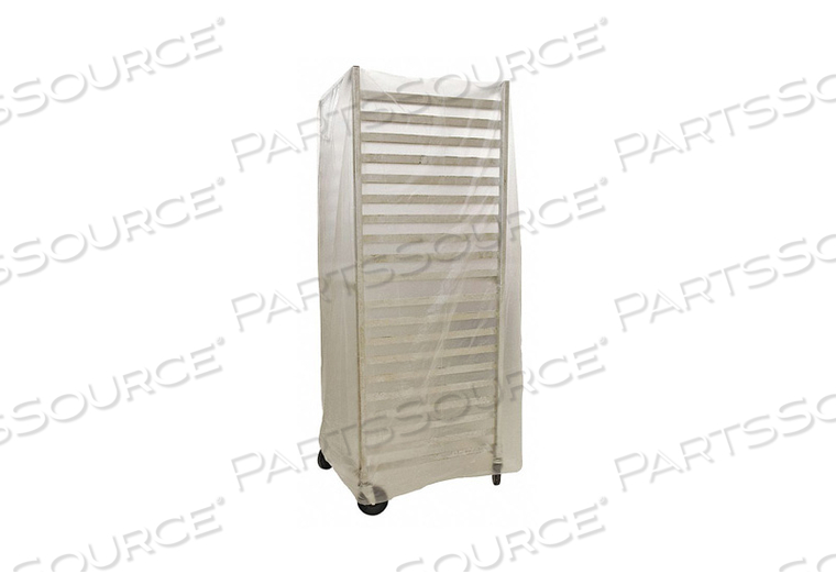PAN RACK COVER, INSULATED NO, PRODUCT TYPE PAN RACK COVER, COLOR CLEAR, DEPTH 24 IN, MATERIAL POLYETHYLENE, OVERALL HEIGHT 80 IN, OVERALL WI by Tough Guy PAN RACK COVER, INSULATED NO, PRODUCT TYPE PAN RACK COVER, COLOR CLEAR, DEPTH 24 IN, MATERIAL POLYETHYLENE, OVERALL HEIGHT 80 IN, OVERALL WI by Tough Guy