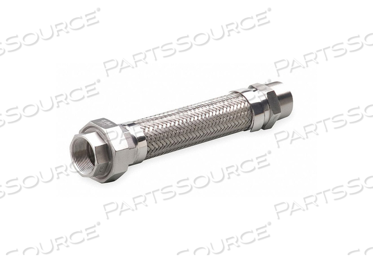 FLEXIBLE METAL HOSE ASSEMBLY 1/4 I.D.36 by Hose Master FLEXIBLE METAL HOSE ASSEMBLY 1/4 I.D.36 by Hose Master