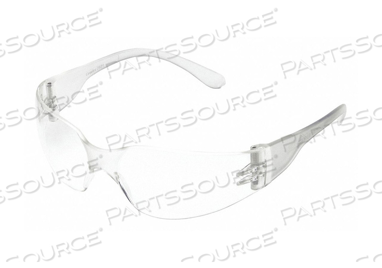 SAFETY GLASSES, SERIES CONDOR(TM) MINI V, GENDER UNISEX, LENS COLOR CLEAR, POLARIZED LENS NO, LENS COATING UNCOATED, NO FOAM LINED, EYEWEAR by Condor SAFETY GLASSES, SERIES CONDOR(TM) MINI V, GENDER UNISEX, LENS COLOR CLEAR, POLARIZED LENS NO, LENS COATING UNCOATED, NO FOAM LINED, EYEWEAR by Condor