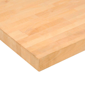 MAPLE BUTCHER BLOCK SQUARE EDGE WORKBENCH TOP, 60"W X 24"D X 1-3/4"H by John Boos & Company