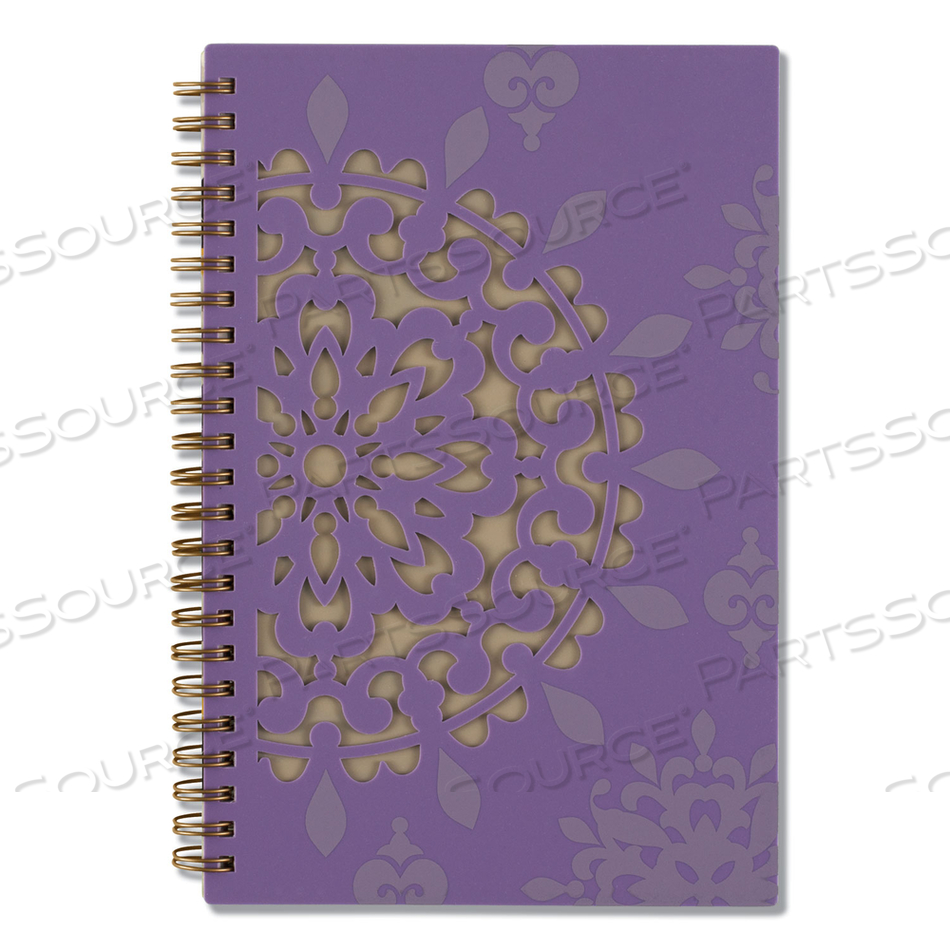 VIENNA WEEKLY/MONTHLY APPOINTMENT BOOK, VIENNA GEOMETRIC ARTWORK, 8 X 4.88, PURPLE/TAN COVER, 12-MONTH (JAN TO DEC): 2022 