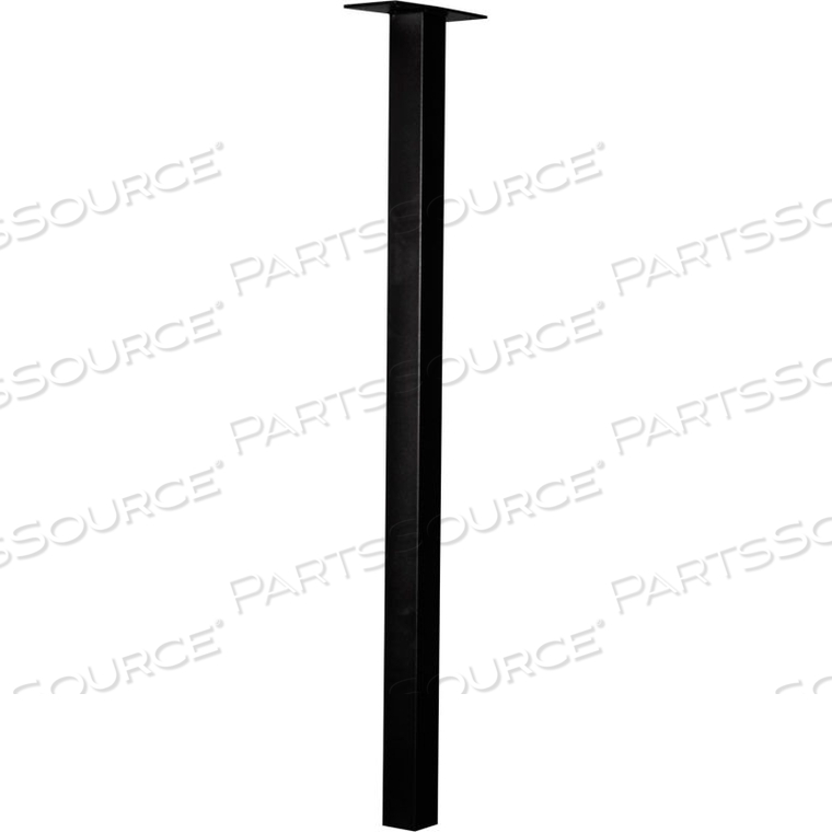 LLA60IGP 60" IN-GROUND ALUMINUM POST FOR STANDARD BLACK 