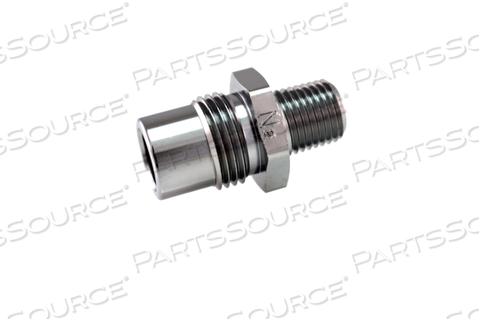 DISS BODY ADAPTOR X 1/4 IN NPT MALE by Bay Corporation