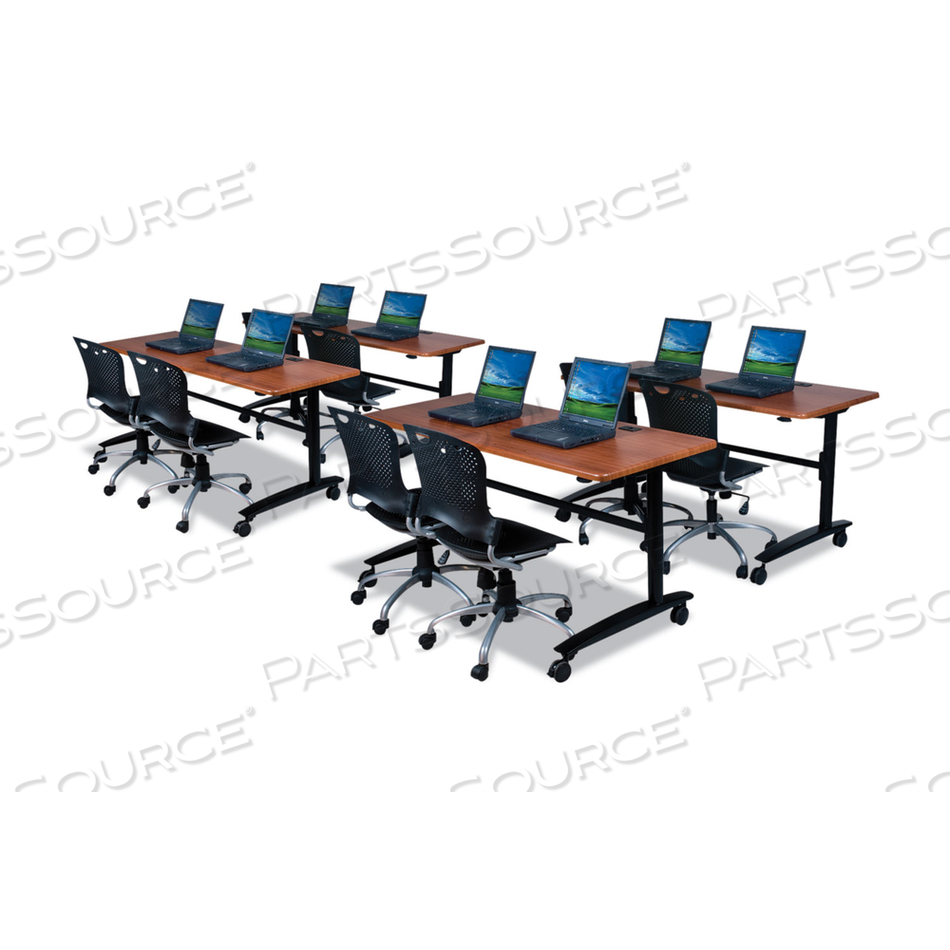 LUMINA TABLE TOP, RECTANGULAR, 72W X 24D, CHERRY by Mooreco