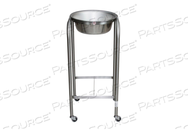 BAKER SINGLE BASIN SOLUTION STAND W/BASIN by Blickman