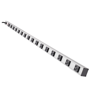 POWER STRIP 16-OUTLET VERTICAL 5-15R 15FT CORD METAL 120V 0URM by Tripp Lite