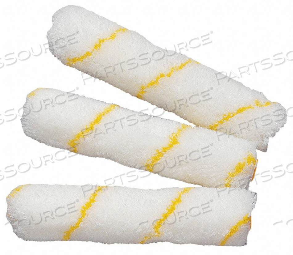 PAINT ROLLER COVER 6 IN L SMOOTH PK3 by Wombat Portapaint