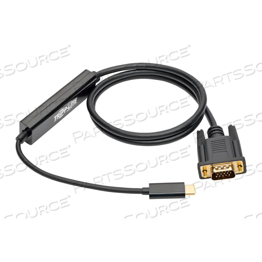 USB C TO VGA ADAPTER CONVERTER CABLE 1080P TYPE C TO VGA 3FT by Tripp Lite